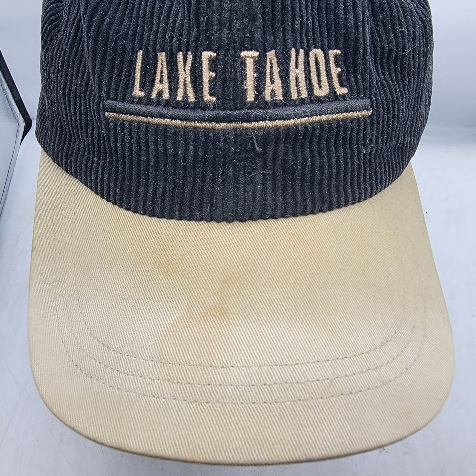 Gear for Sports Lake Tahoe Black Corduroy Adults Hat Cap Adjustable Casual O Size ONE SIZE - 5 Thumbnail