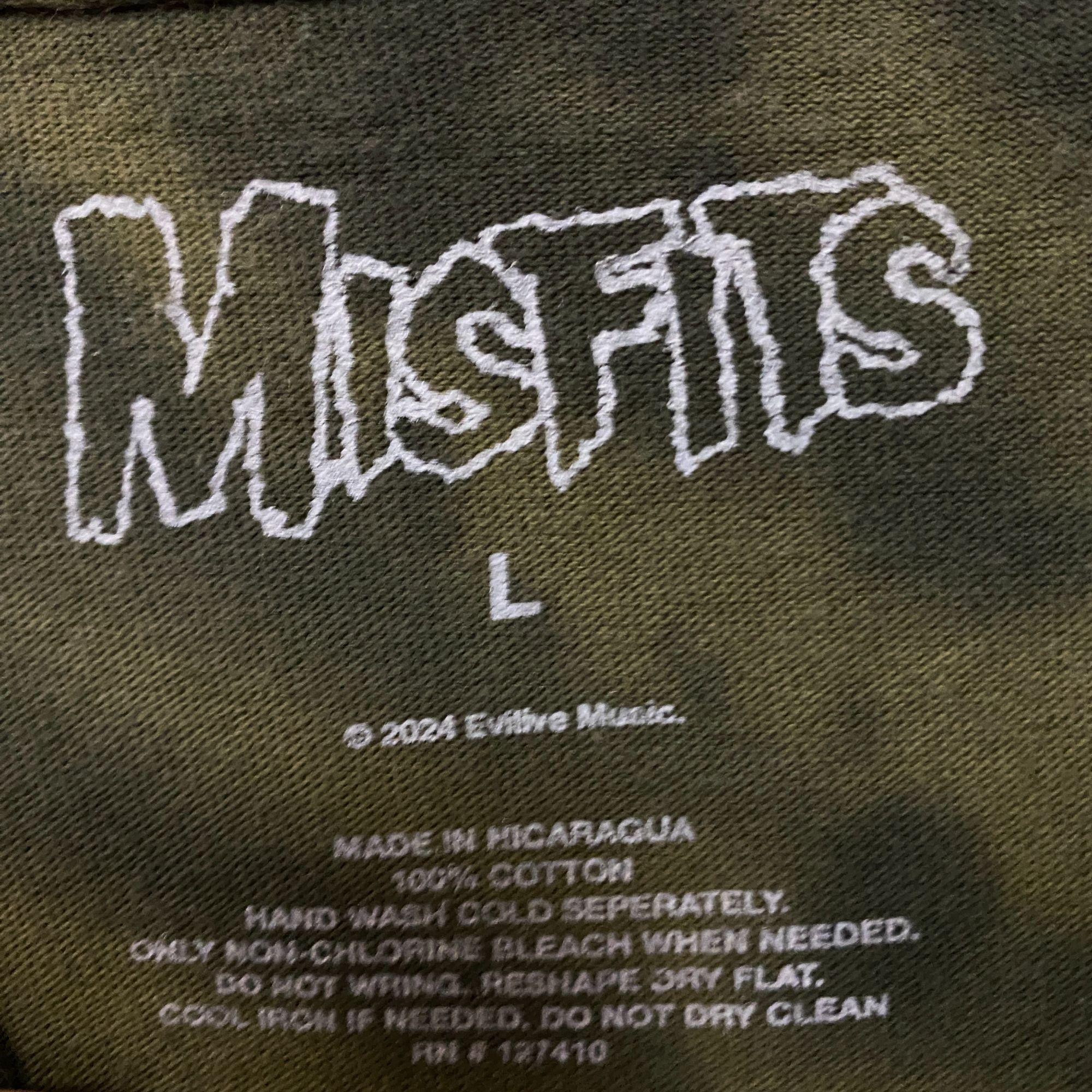 Band Tees × Misfits Misfits Mommy Can I Go Out & Kill Oversized Band Tie Dye lar Size US L / EU 52-54 / 3 - 4 Thumbnail