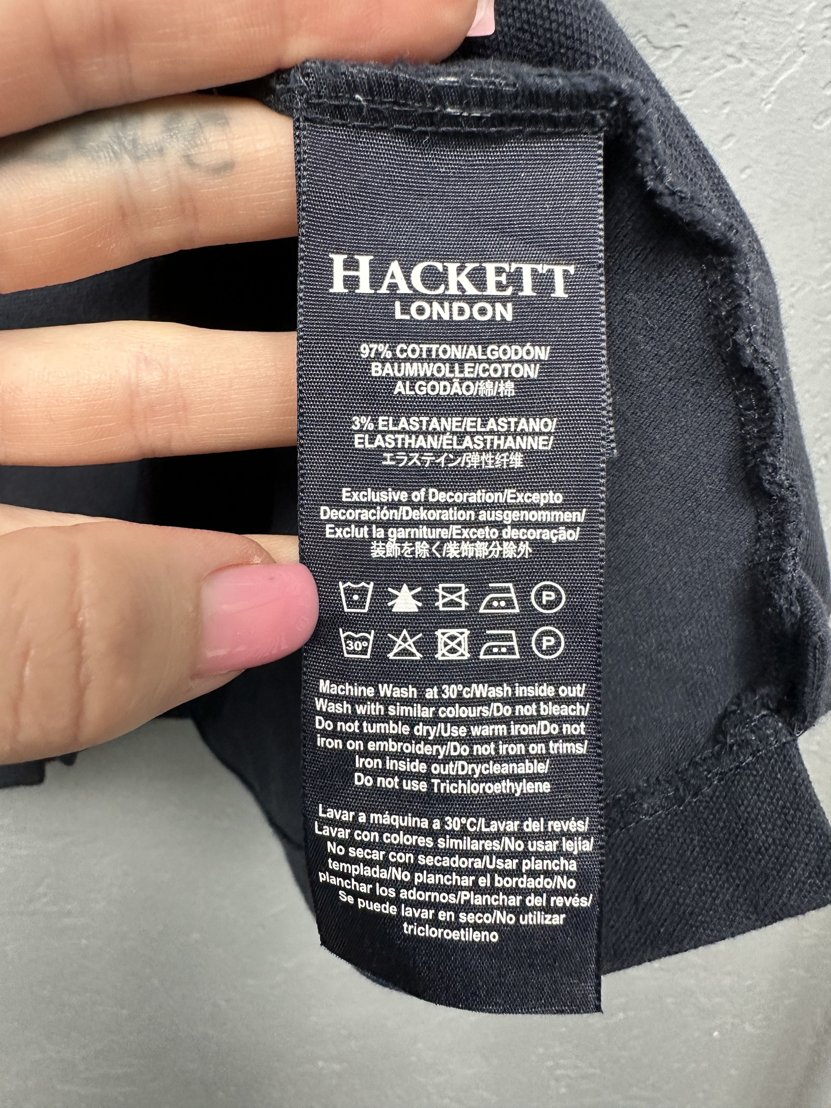 Hackett Aston Martin by Hackett Mens Polo Shirt Size US XL / EU 56 / 4 - 7 Thumbnail