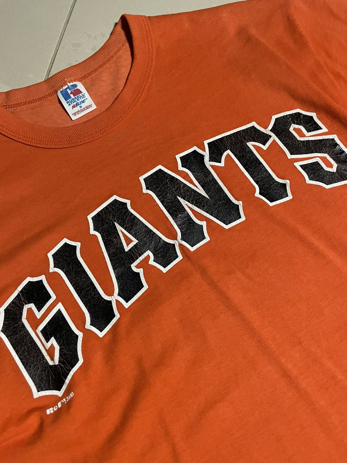 NFL Vintage 2000 New York Giants T-Shirt Size US M / EU 48-50 / 2 - 3 Thumbnail