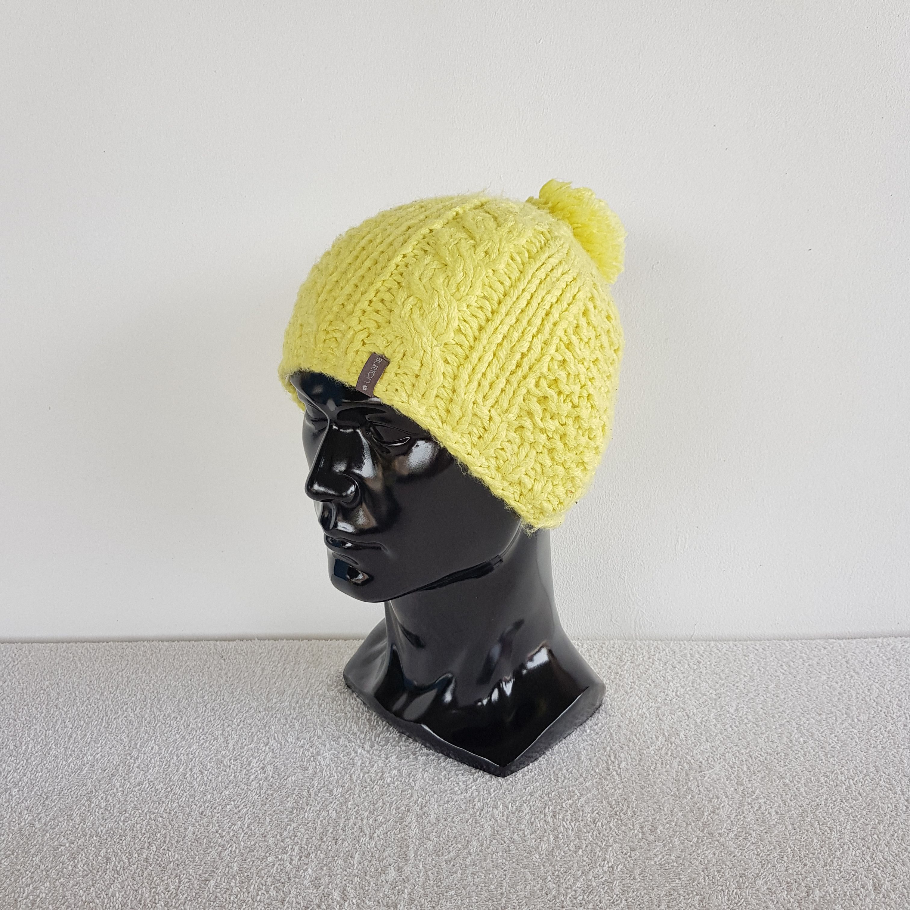 Burton Vintage Burton Beanie Ribbed Crochet Snow Cap Japanese Hats Size ONE SIZE - 1 Thumbnail