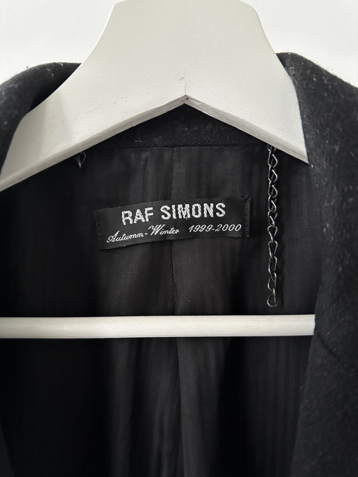 Raf Simons Raf Simons Autumn-Winter 1999-2000 Dracula Coat Size US M / EU 48-50 / 2 - 4 Thumbnail