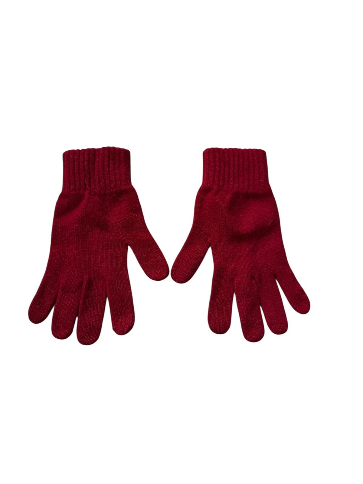 Burberry Burberry red gloves vintage Size ONE SIZE - 2 Thumbnail