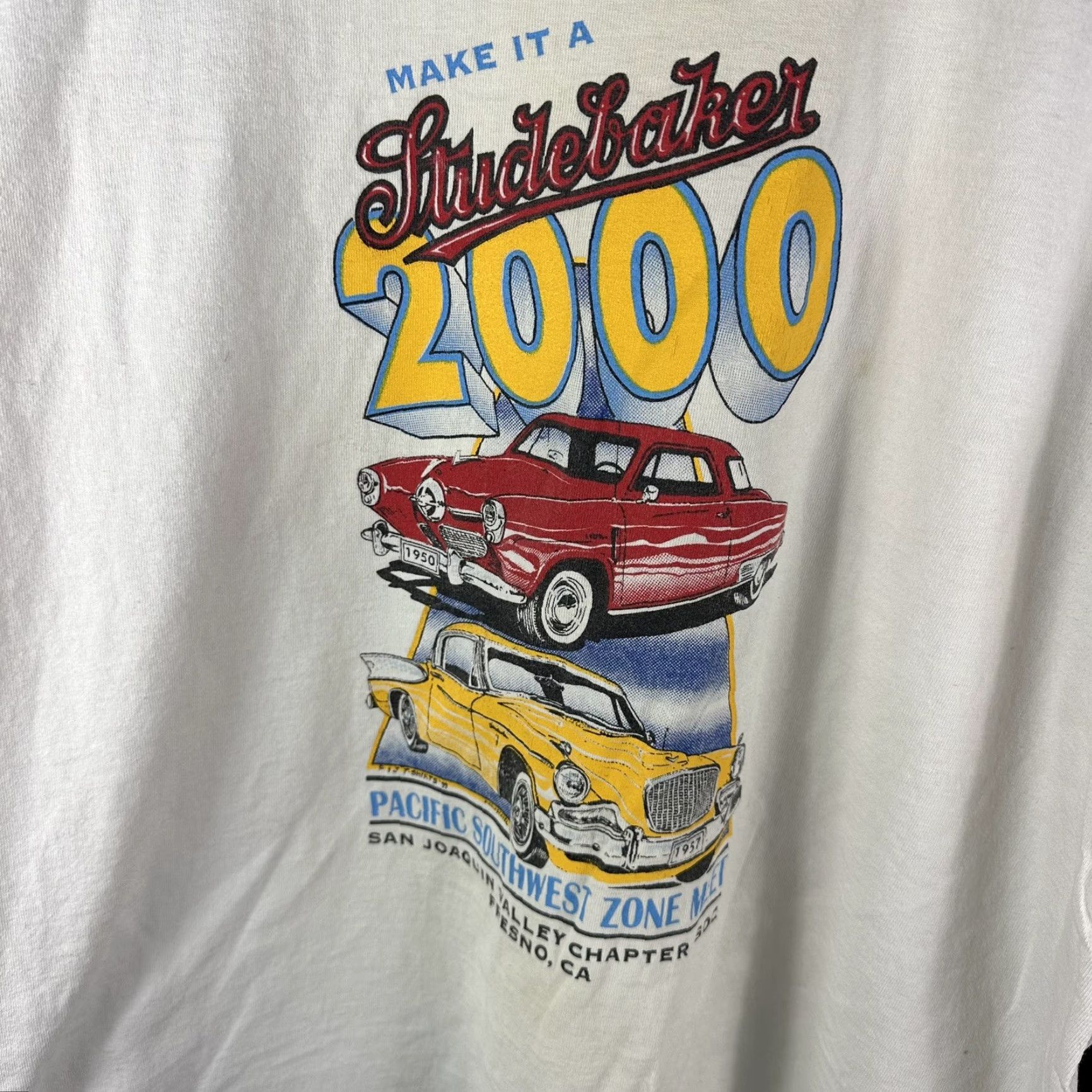 Vintage VINTAGE Pacific Southwest Studebaker Classic Car Show T-shirt XL Size US XL / EU 56 / 4 - 2 Thumbnail