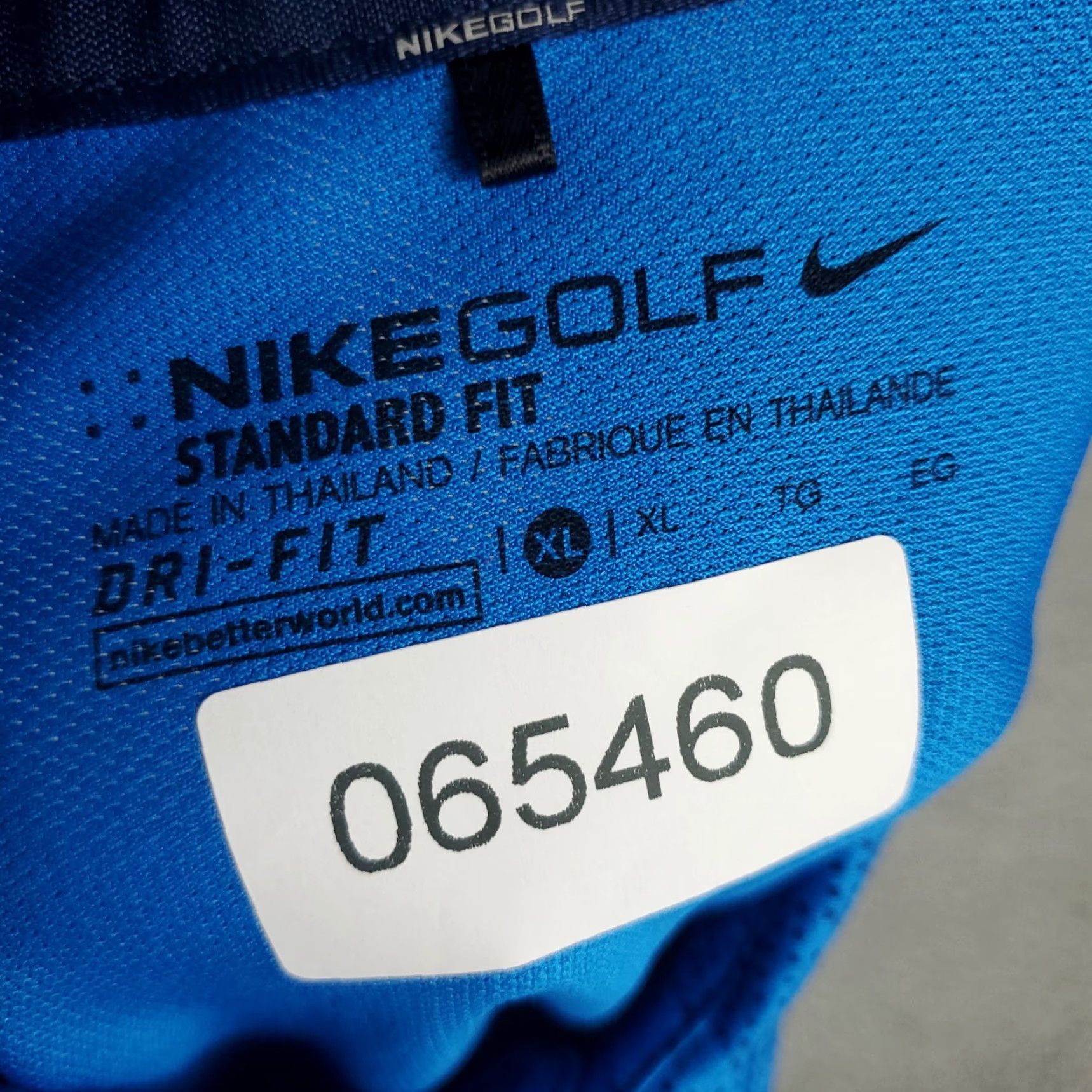 Nike Nike Polo Shirt Mens XL Blue Camouflage Swoosh Golf Casual Short Sleeve Size US XL / EU 56 / 4 - 7 Thumbnail