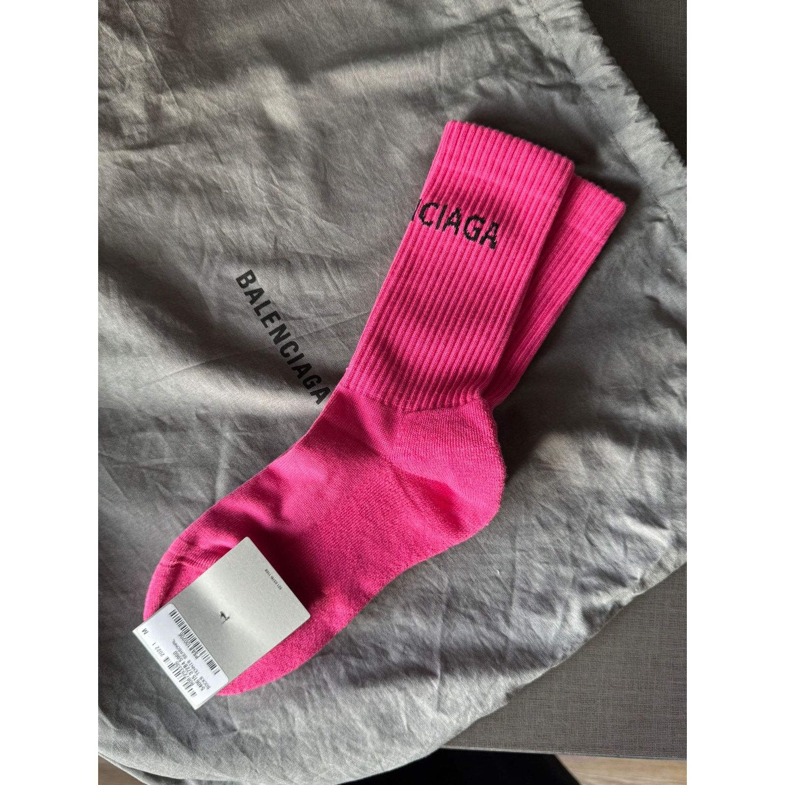 Balenciaga o1alis0126 Size: M / Socks in Pink Size ONE SIZE - 4 Thumbnail
