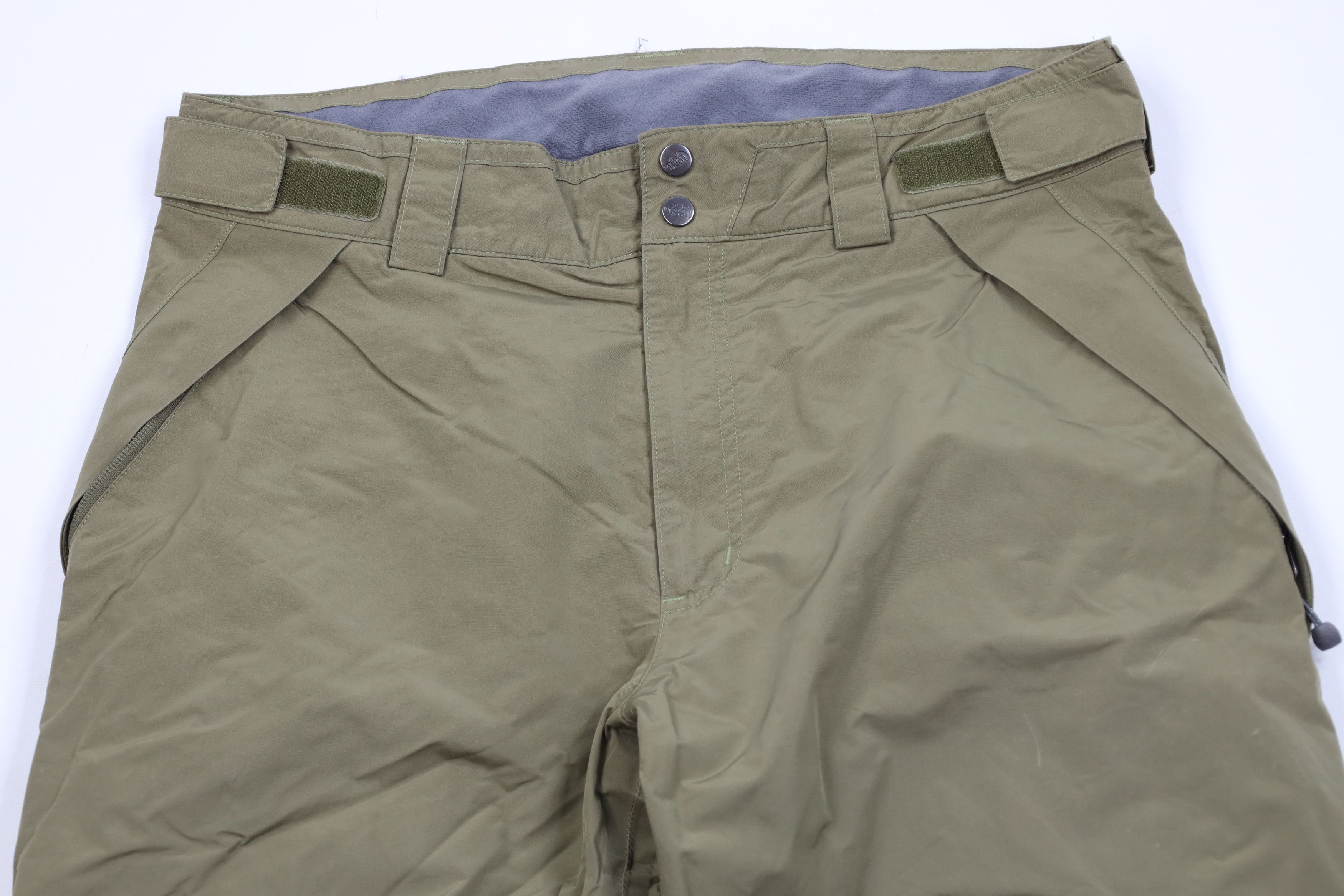 The North Face Vintage The North Face Wide Leg Snow Pants Snowboard Green Size US 32 / EU 48 - 2 Thumbnail
