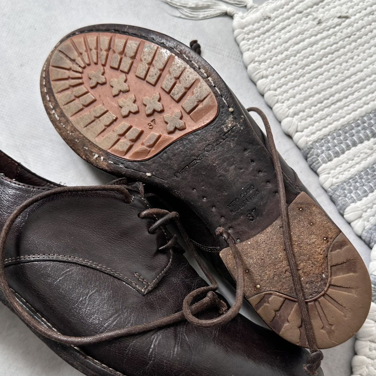 Dirk Bikkembergs Officine Creative Artisanal Boots Shoes Guidi Moma Style Size US 7 / IT 37 - 2 Thumbnail