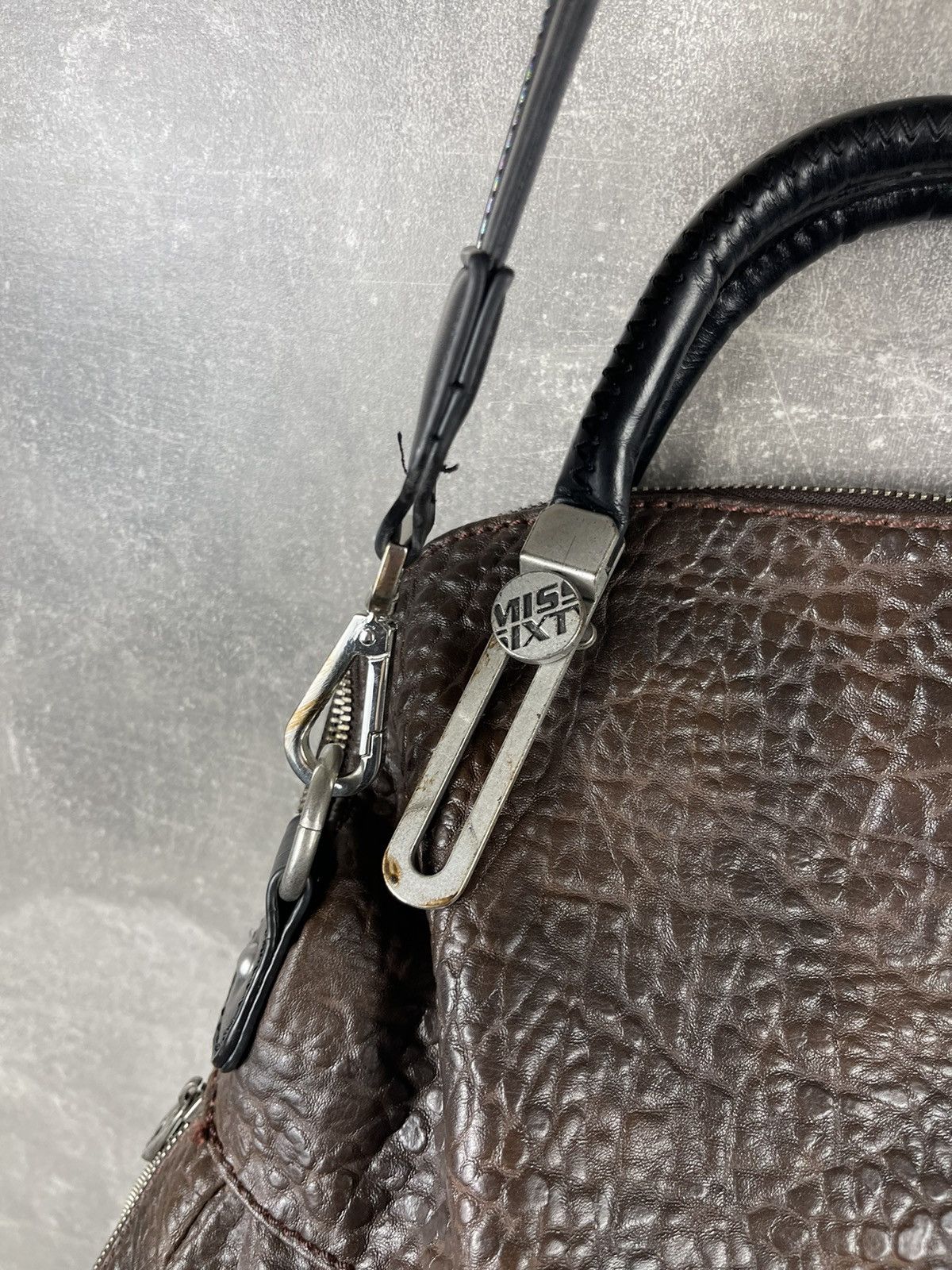 Miss Sixty Vintage Miss Sixty Collection Shoulder Metal Leather Bag Size ONE SIZE - 7 Thumbnail