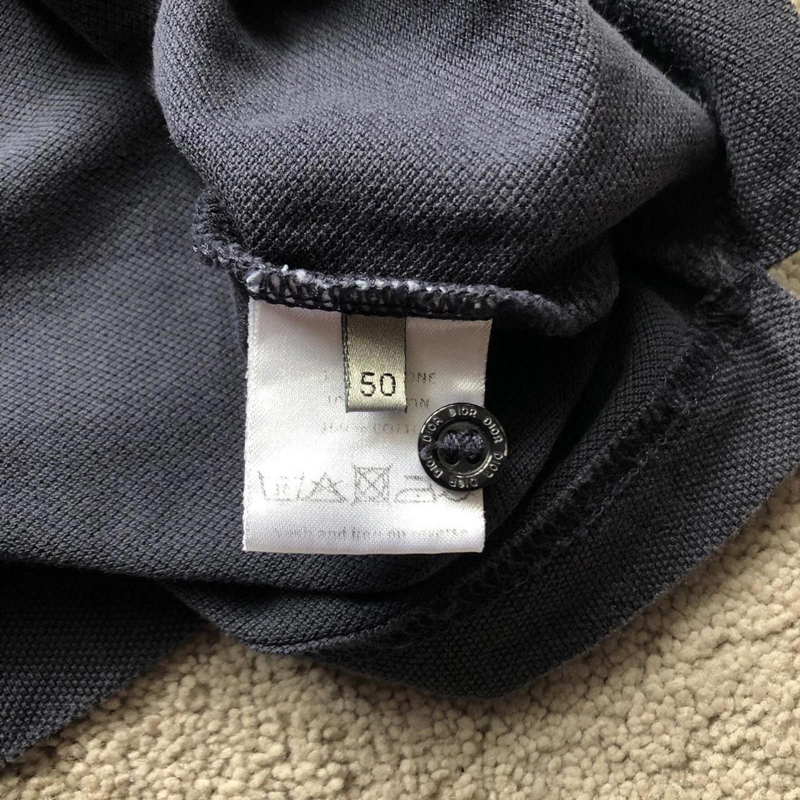 Dior Navy Dior Bee Polo Size US M / EU 48-50 / 2 - 4 Thumbnail