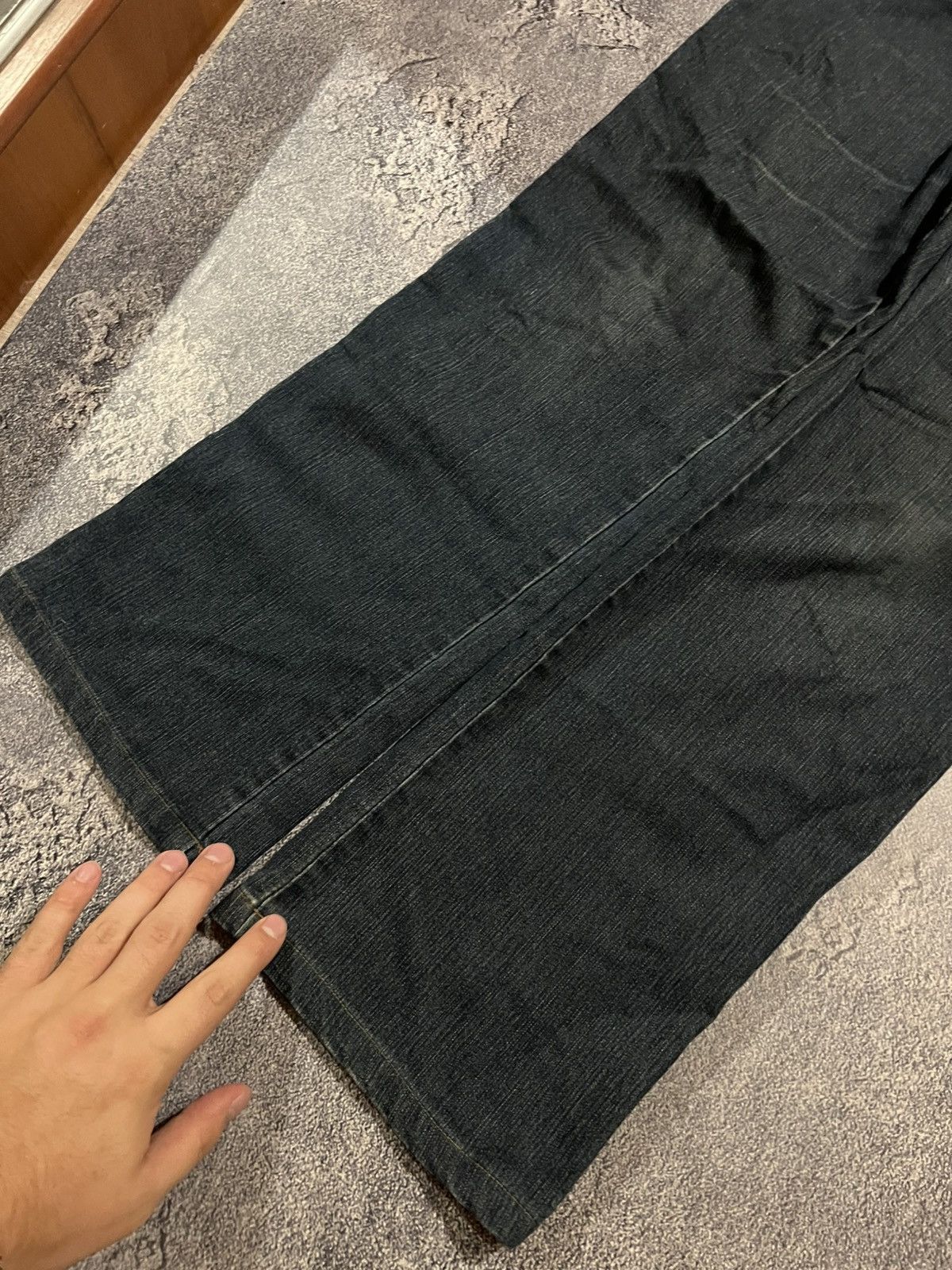 Vintage Darkwear Flared Jeans / Hysteric Glamour Style / Vintage 90s Size US 32 / EU 48 - 2 Thumbnail