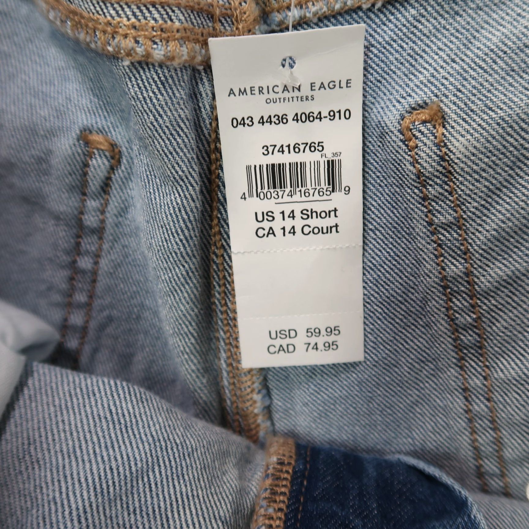 American Eagle Outfitters American Eagle Outfitters Jeans Women's 14 Blue Denim Bootcut High Rise Stretch 90s Curvy 5-Pocket Denim Size 36" / US 14 / IT 50 - 5 Thumbnail