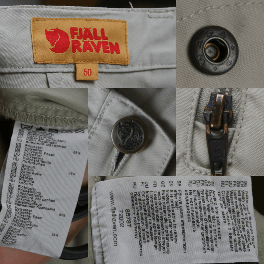 Fjallraven G1000 Pants Size US 34 / EU 50 - 13 Thumbnail