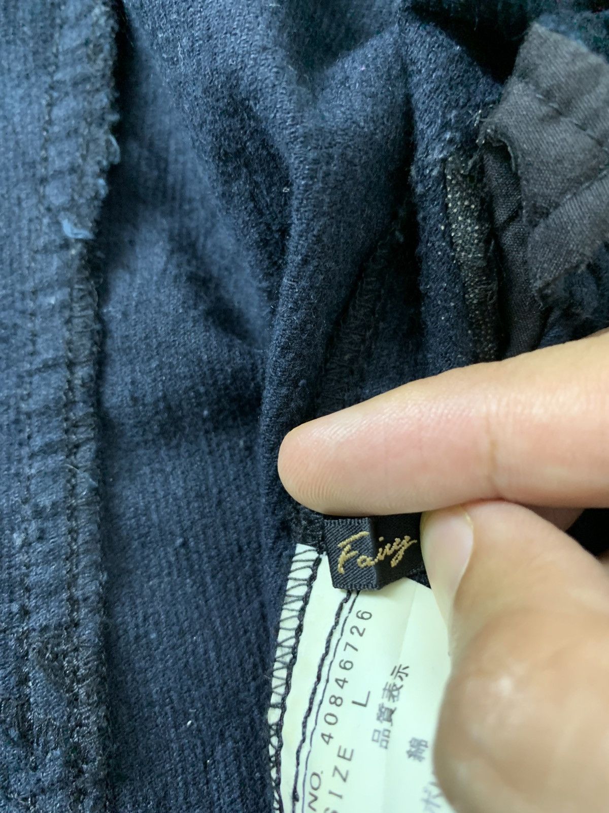 GOA Japanese Brand Fairy Bono Camo Corduroy Cropped Jacket Size US S / EU 44-46 / 1 - 11 Thumbnail