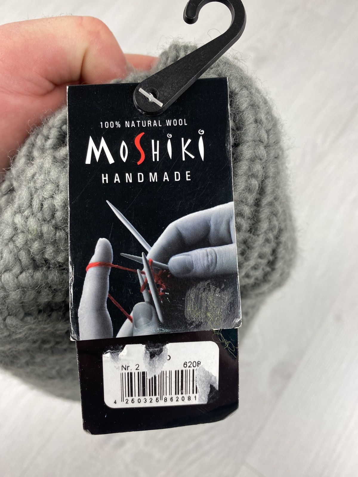 Handmade New! Moshiki Wool Beanie Winter Ski Hat Mask Sherpa Y2K Size ONE SIZE - 7 Thumbnail