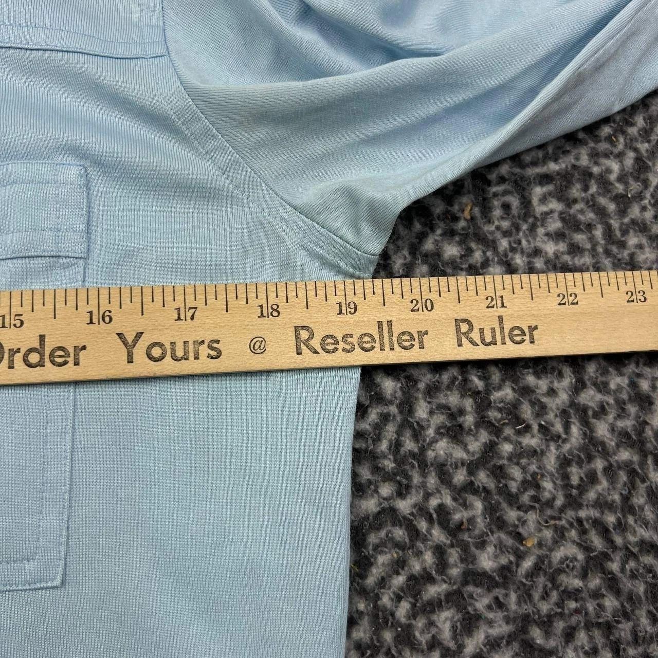 Other Kings Road Button Up Men Blue Pockets Long Sleeve Collared M Size US M / EU 48-50 / 2 - 5 Thumbnail