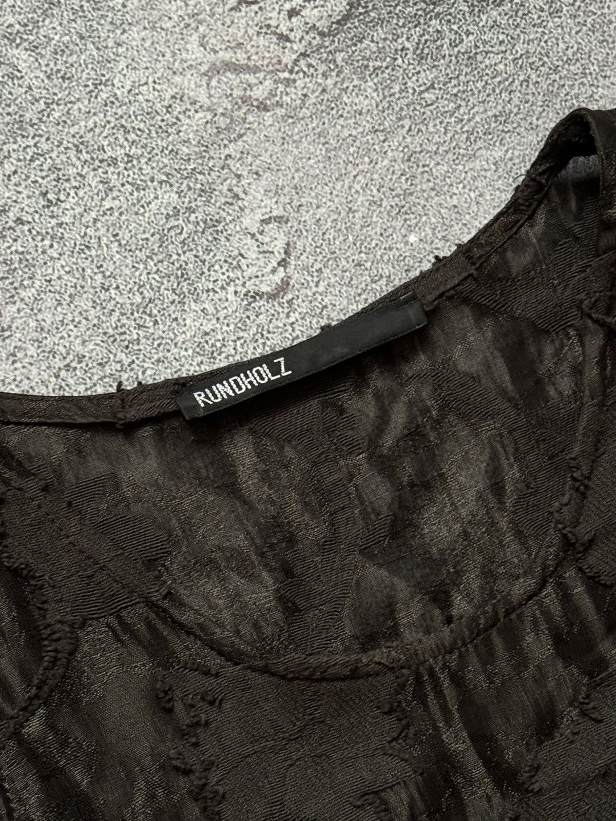 Rundholz × Vintage Rundholz archive rare oversized dress sleeveless mesh relax Size ONE SIZE - 4 Thumbnail
