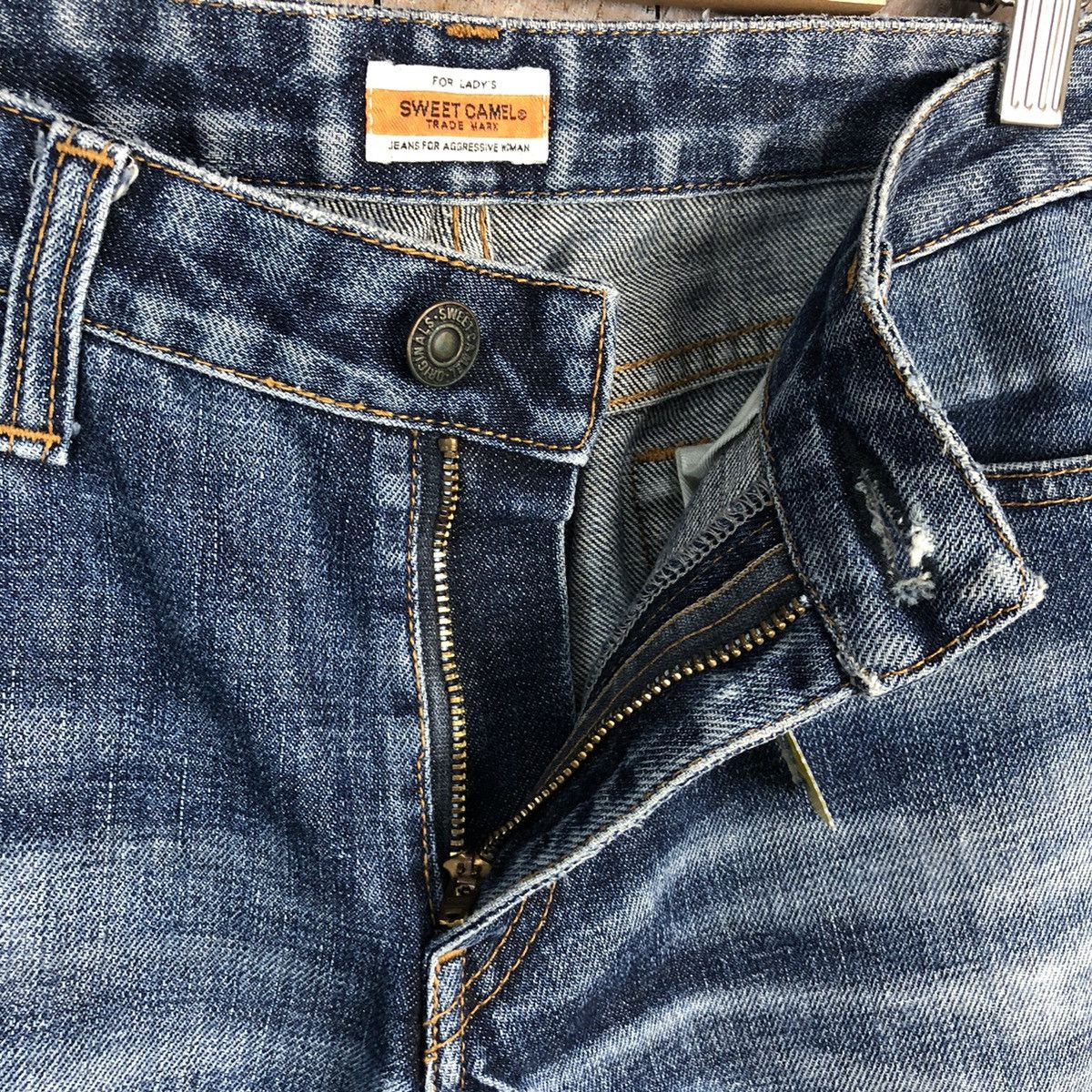 Japanese Brand Sweet Camel Blue Jeans Pants #A966 Size 28" / US 6 / IT 42 - 11 Thumbnail