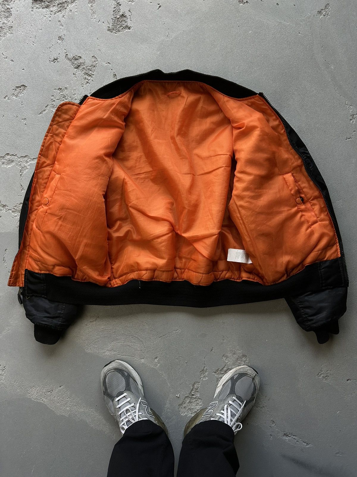 Vintage Vtg 90s USAF RT Industries M1 Reversible Bomber Jacket M Size US M / EU 48-50 / 2 - 7 Thumbnail