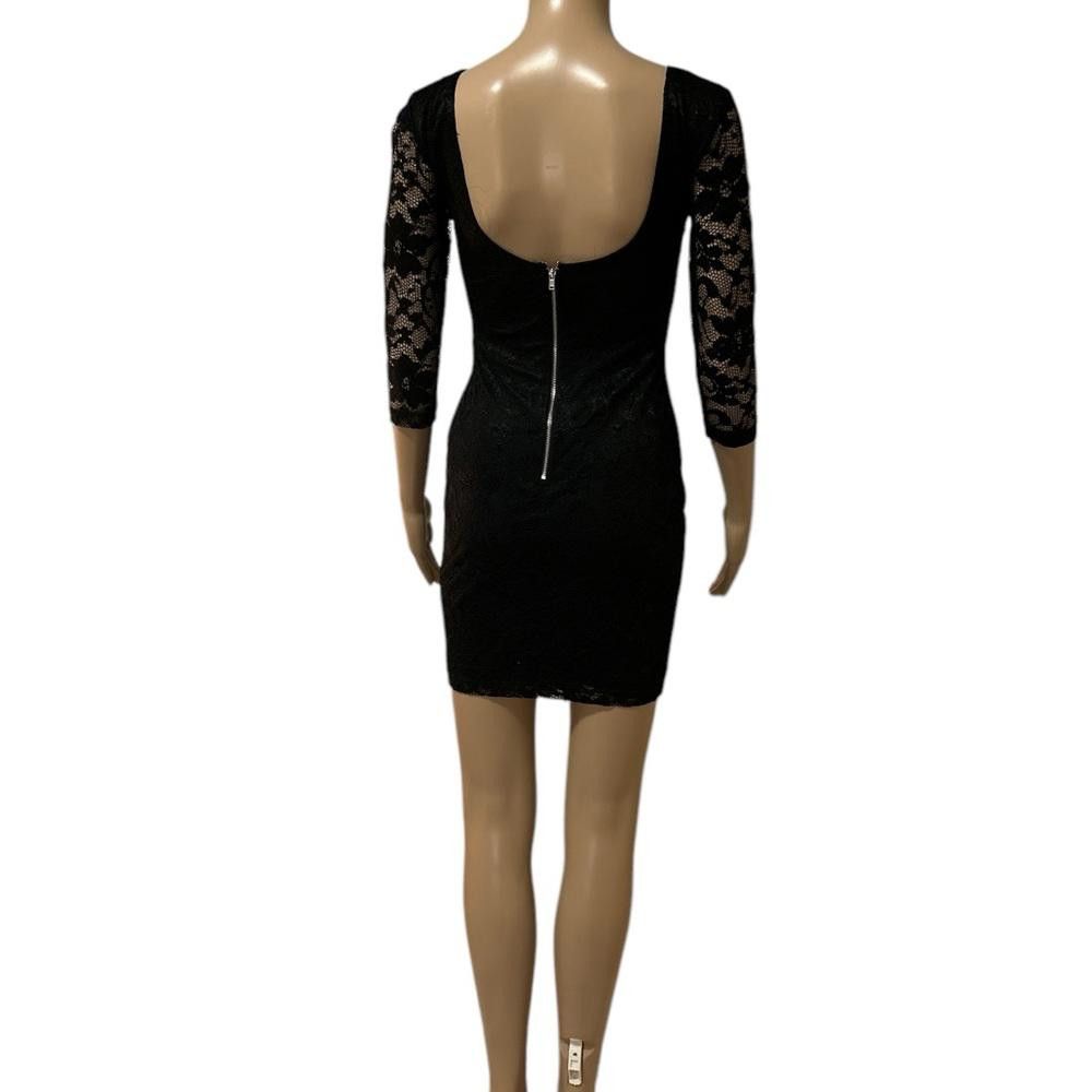 Guess Elegant Black Lace Dress Size XS / US 0-2 / IT 36-38 - 3 Thumbnail