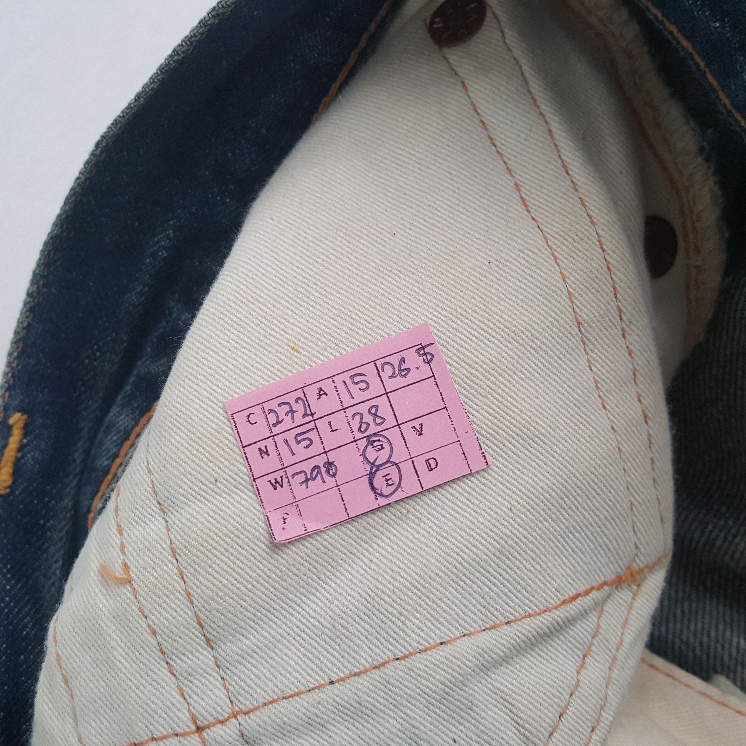 Evisu Evisu Japanese Brand Streetwear Custom Daicock Jeans Size US 30 / EU 46 - 10 Thumbnail