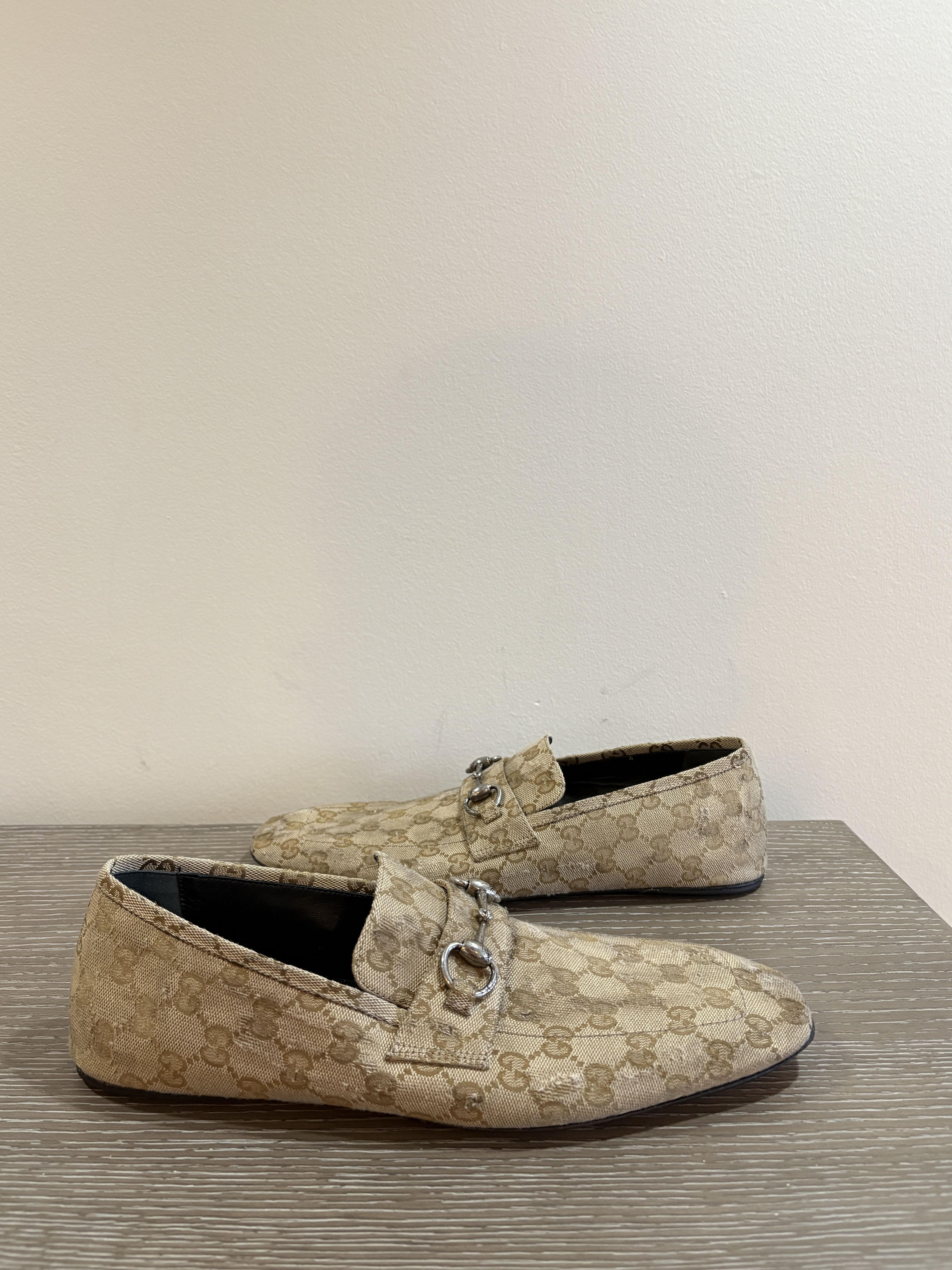 Gucci Gucci Ragazzo Men's worn-out Loafers Size US 10.5 / EU 43-44 - 1 Thumbnail