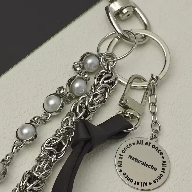 Japanese Brand 2 Layer Natural Echo Pearled Wallet Chain Size ONE SIZE - 2 Thumbnail