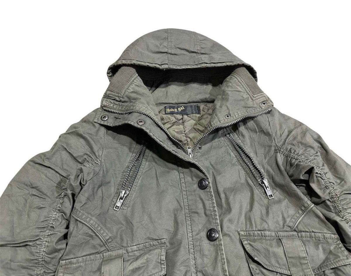 If Six Was Nine 🔥Sick Y2K Joky Gal Bono Bomber Parachute Jacket Hooded LGB Size US M / EU 48-50 / 2 - 2 Thumbnail