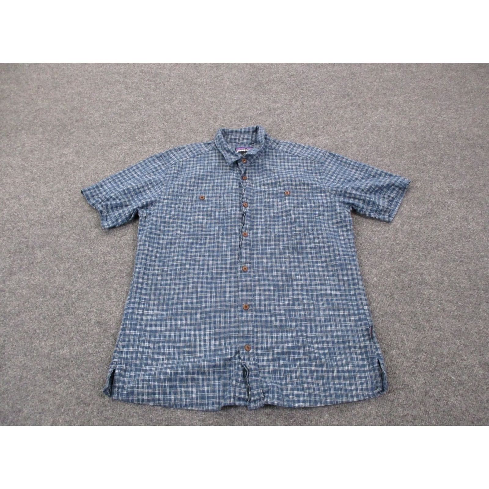 Patagonia Patagonia Shirt Mens M Plaid Hemp Organic Cotton Fjord Flannel Work Casual 53139 Size US M / EU 48-50 / 2 - 2 Thumbnail