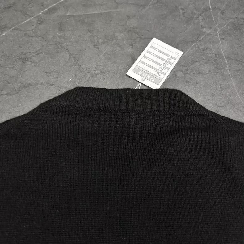 Dior Dior Black Logo Knit Sweater XL Size-2505 Size US XL / EU 56 / 4 - 5 Thumbnail