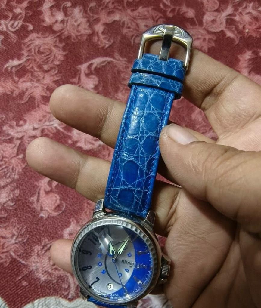 If Six Was Nine × Japanese Brand Ritmo Latino swiss made blue watch Size ONE SIZE - 4 Thumbnail