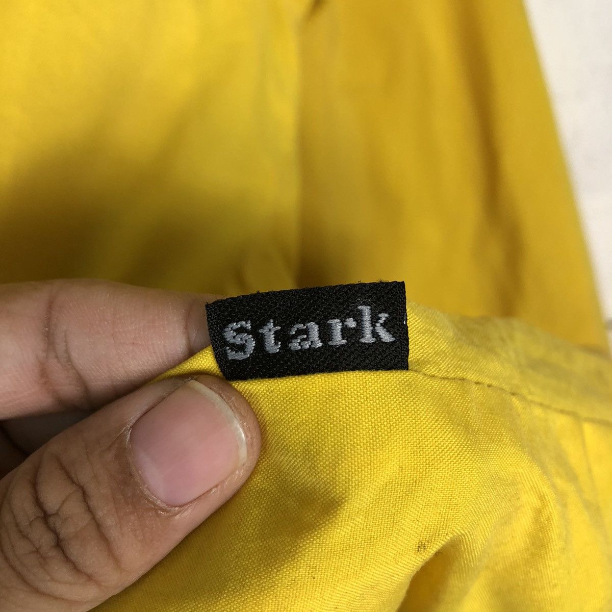 Hysteric Glamour 🔥Vintage Long Jacket Stark Pop Big Logo Japan Made Size US XXL / EU 58 / 5 - 21 Thumbnail