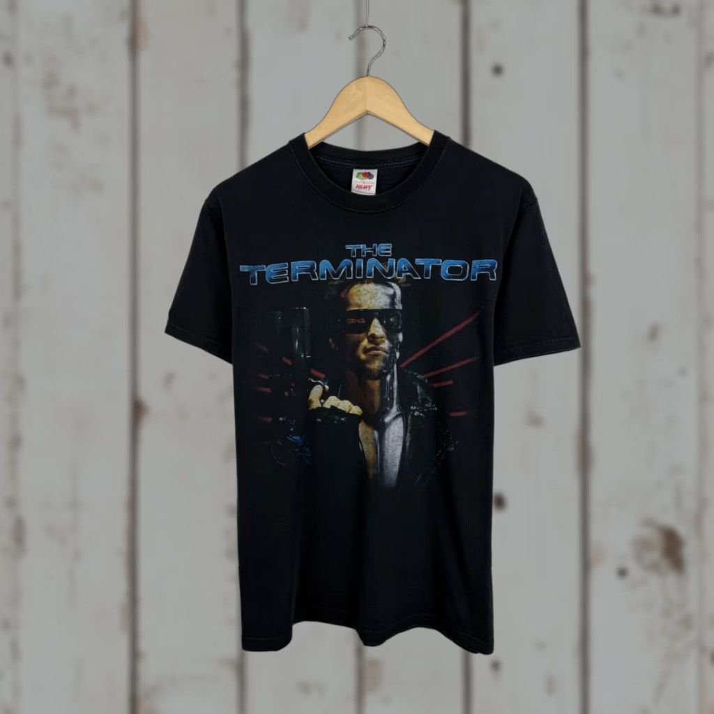 Fruit Of The Loom VINTAGE The Terminator Movie T-Shirt Nike? Size US M / EU 48-50 / 2 - 1 Thumbnail