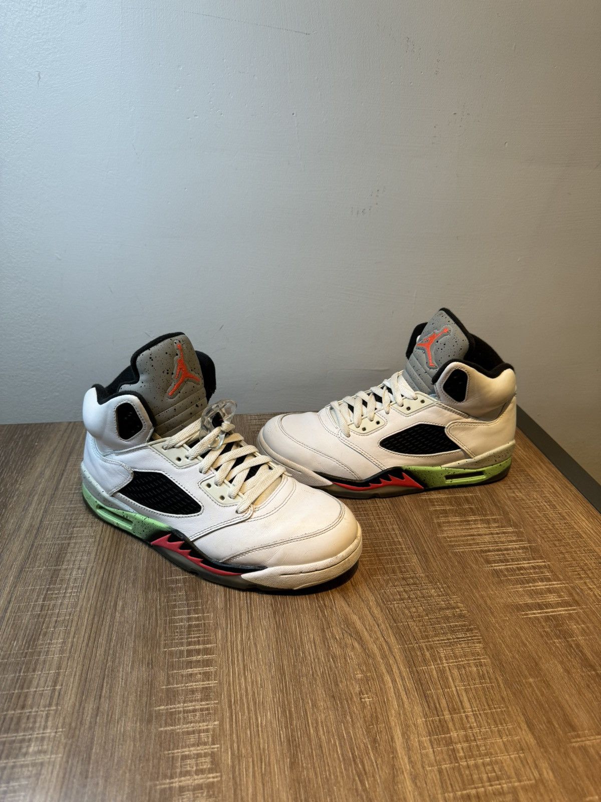 Jordan Brand US Size 8 Men’s Air Jordan 5 Retro Pro Stars (2015) White Size US 8 / EU 41 - 2 Thumbnail