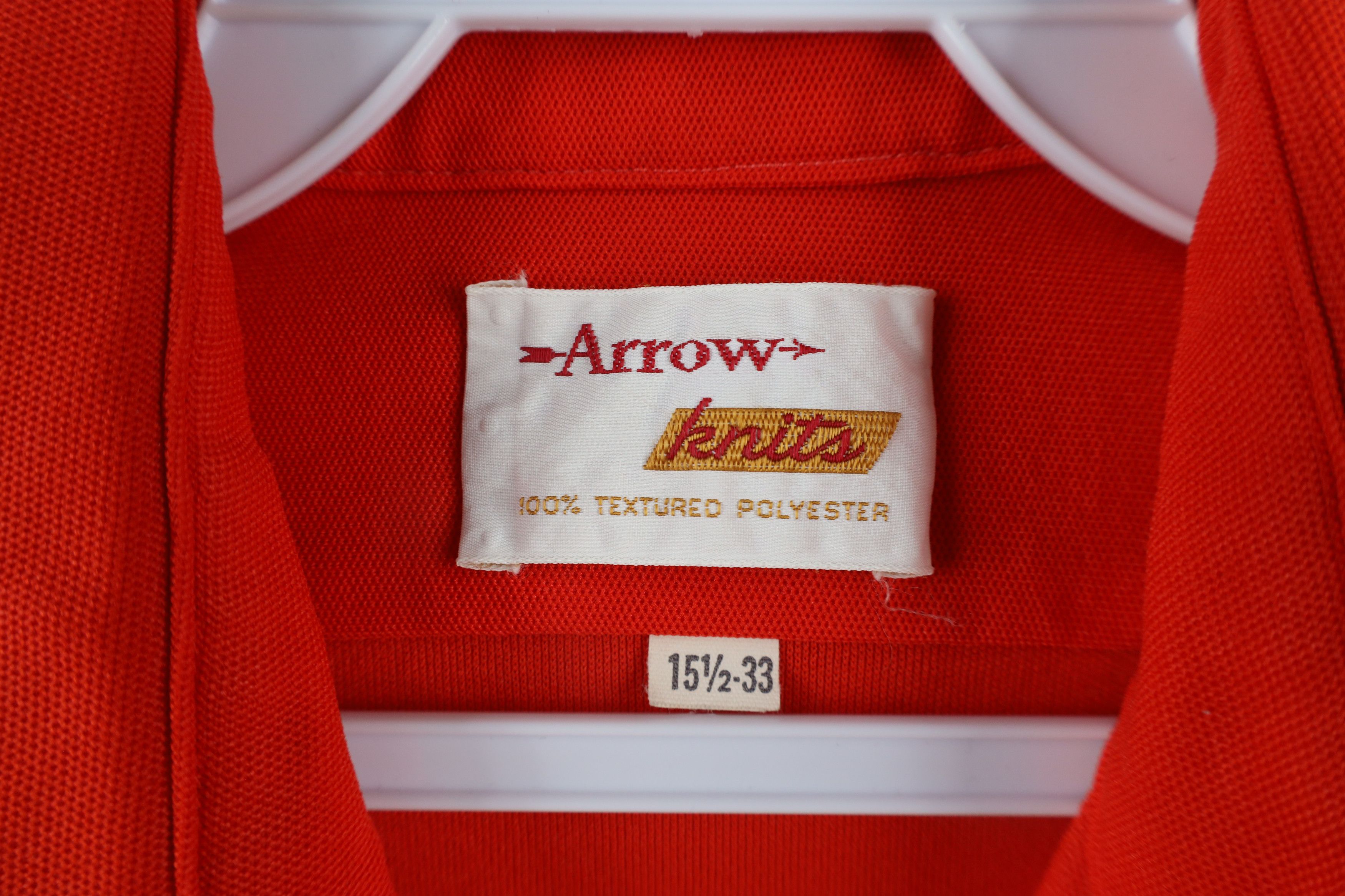 Vintage Vintage 60s 70s Streetwear Collared Button Shirt Red USA Size US M / EU 48-50 / 2 - 6 Thumbnail