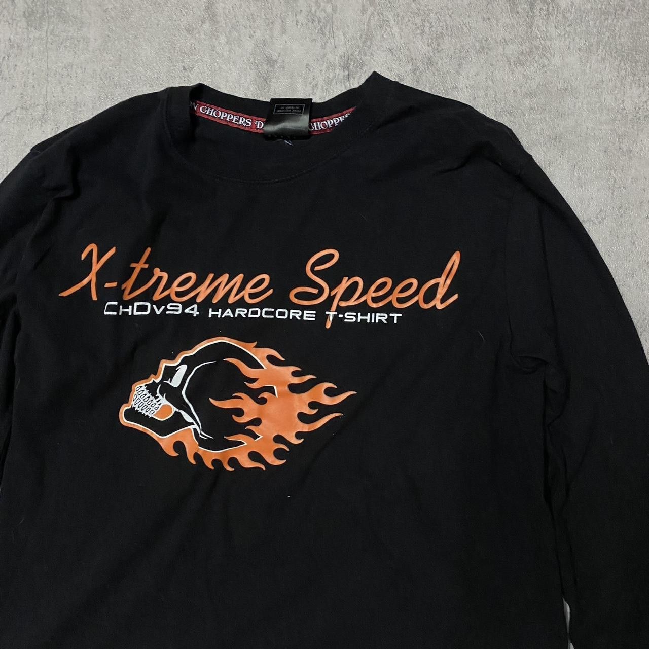 Other Black & orange X-treme Speed long sleeve shirt #skater Size US L / EU 52-54 / 3 - 2 Thumbnail