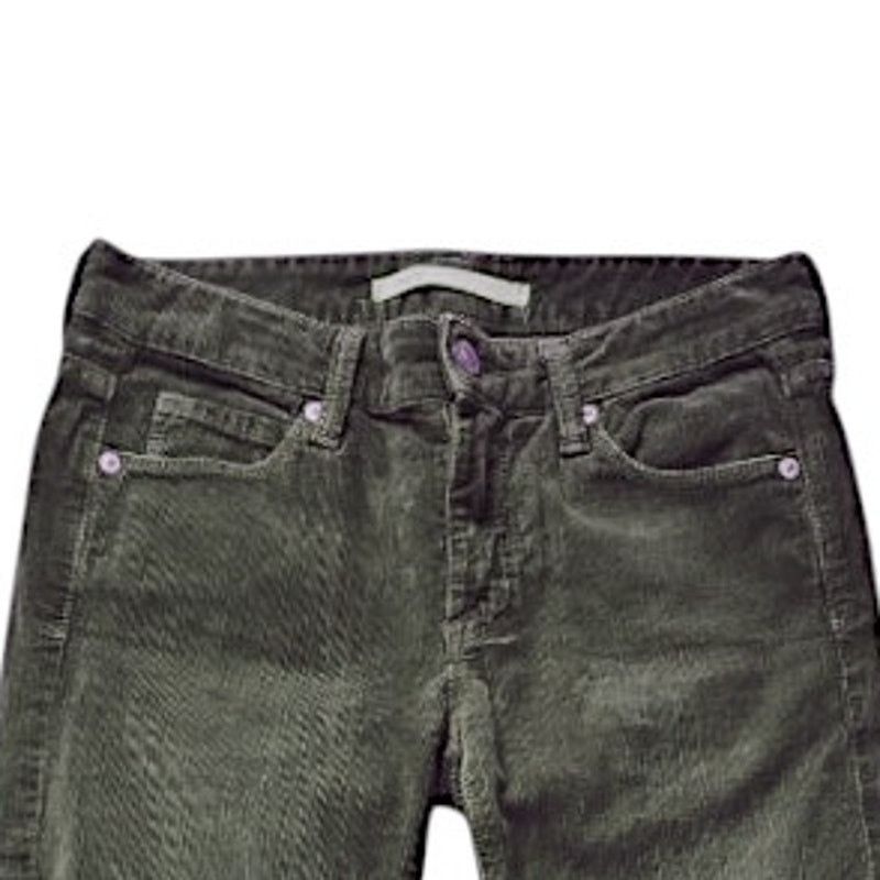 Vince Vince Green Corduroy Pants | Size 25 Size 26" / US 2 / IT 38 - 3 Thumbnail