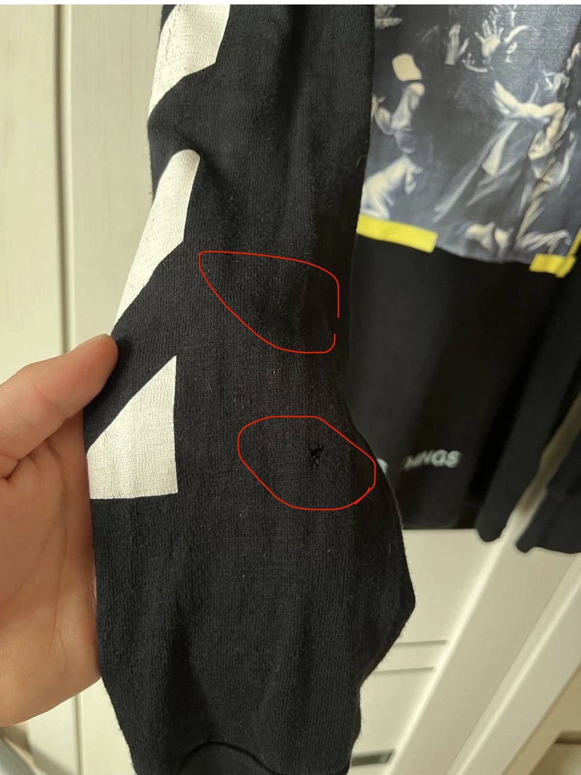 Off-White Off-White FW17 Caravaggio Seeing Things Long Sleeve Size US M / EU 48-50 / 2 - 4 Thumbnail