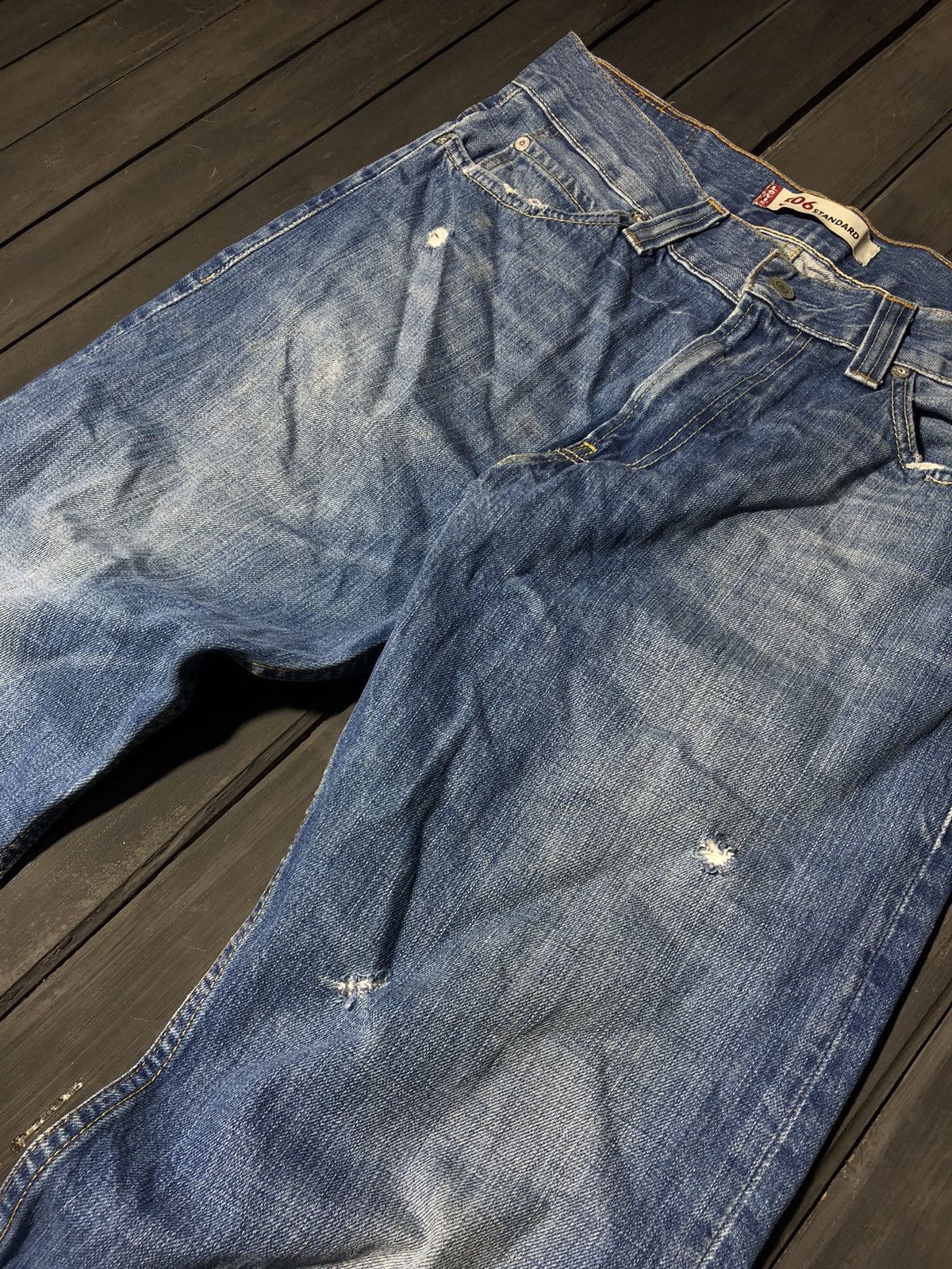 Hysteric Glamour × Levi's VTG HYSTERIC GLAMOUR STYLE STONE WASHED DISTRESSED JEANS 90S Size US 32 / EU 48 - 5 Thumbnail