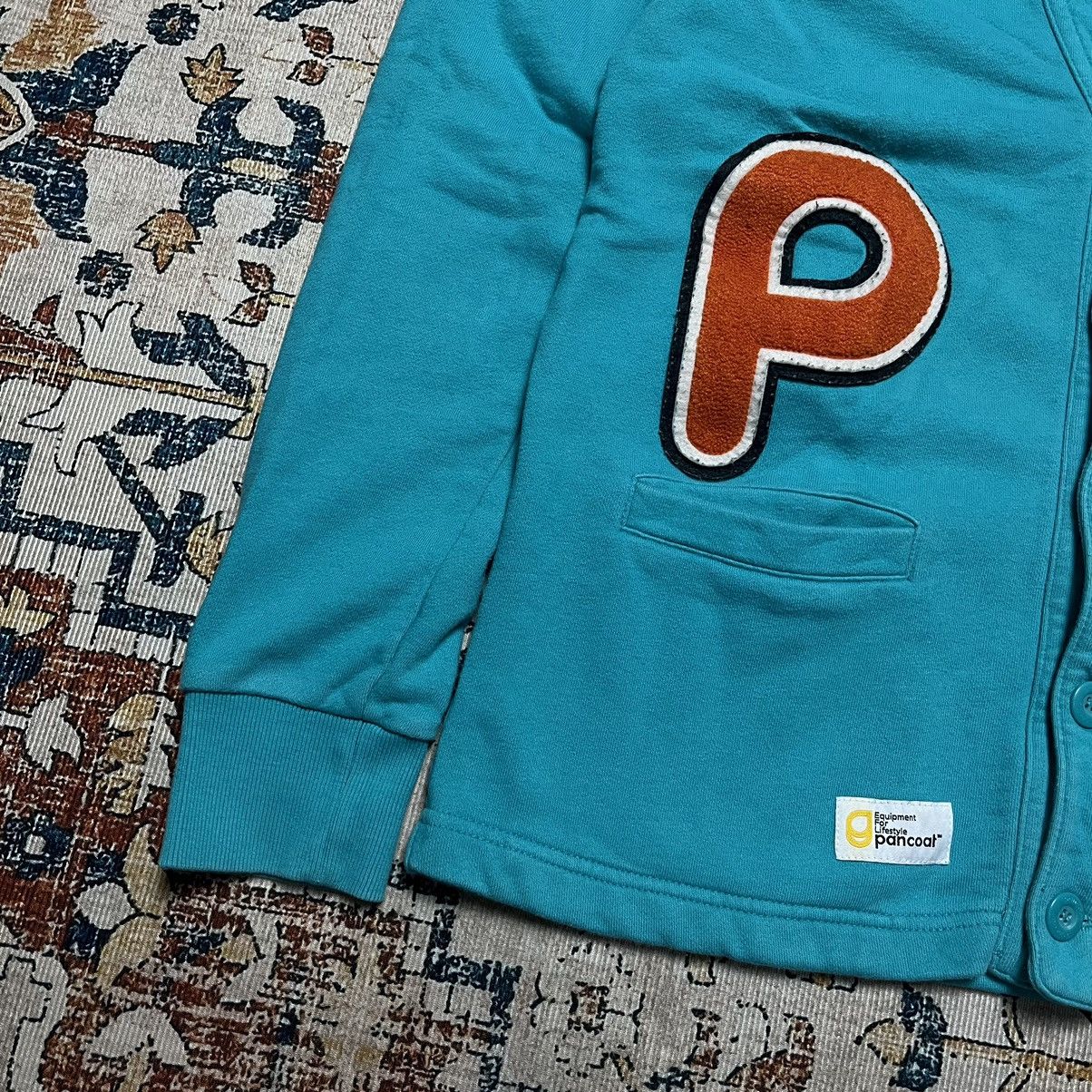 Japanese Brand × Pancoat Cardigan Pencoat Equipment Big Logo Button Shirt Size L / US 10 / IT 46 - 3 Thumbnail