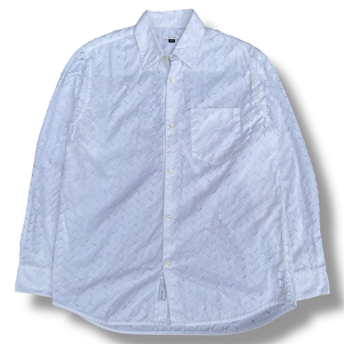 Eytys Eytys Otis Perforated Button-up Cotton Shirt Size US S / EU 44-46 / 1 - 3 Thumbnail