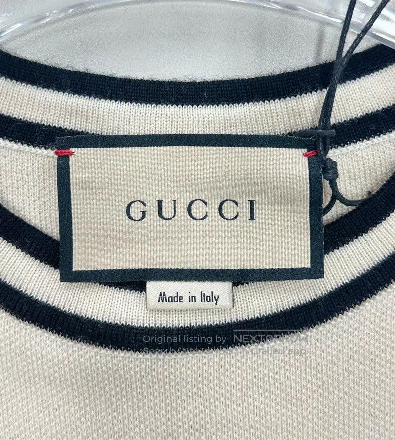 Gucci Gucci Off-white knitted dress Size XS / US 0-2 / IT 36-38 - 3 Thumbnail