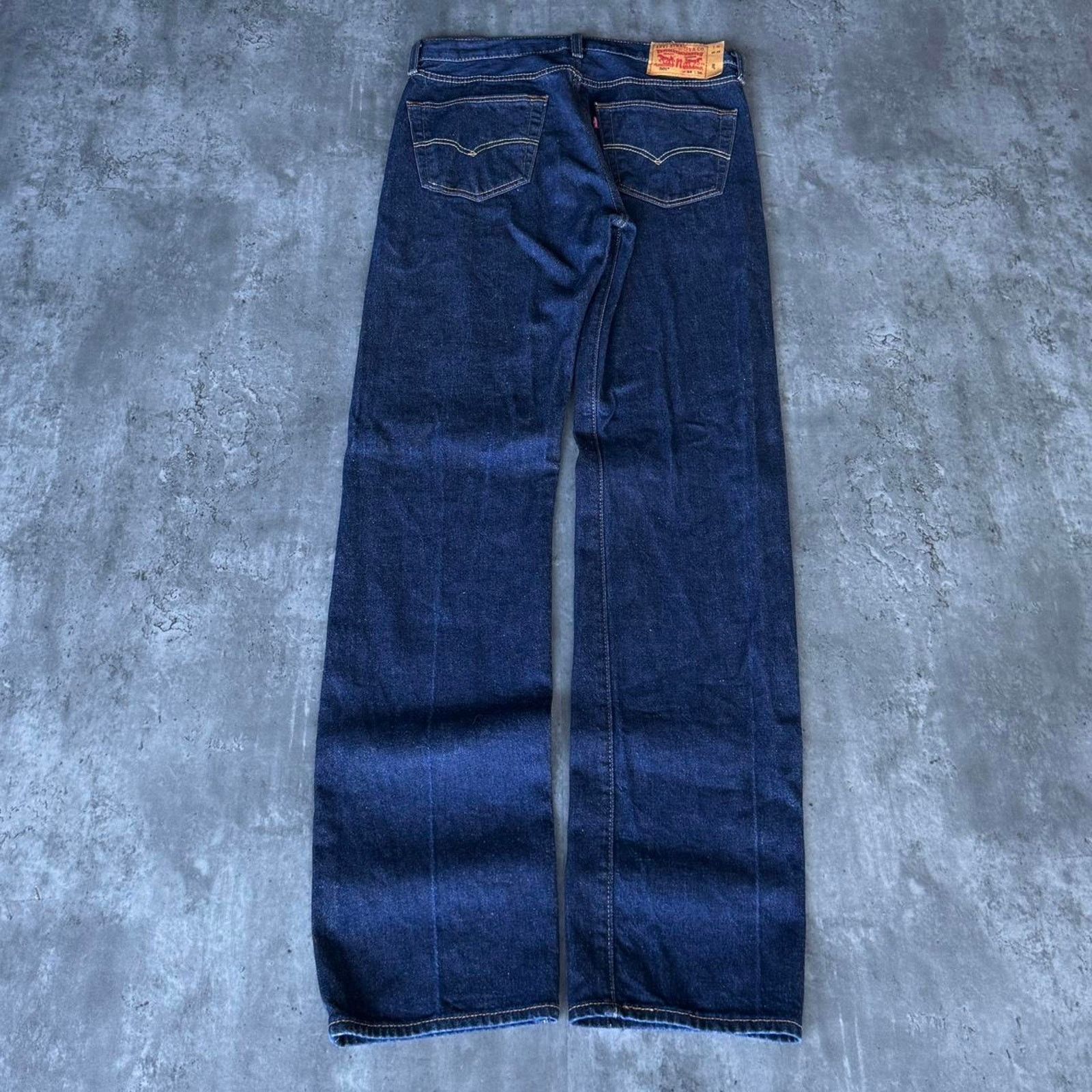 Levi's × Levi's Vintage Clothing × Vintage Vintage Y2K Levi’s 501 Straight Fit Essential Denim Jeans Size US 34 / EU 50 - 1 Thumbnail