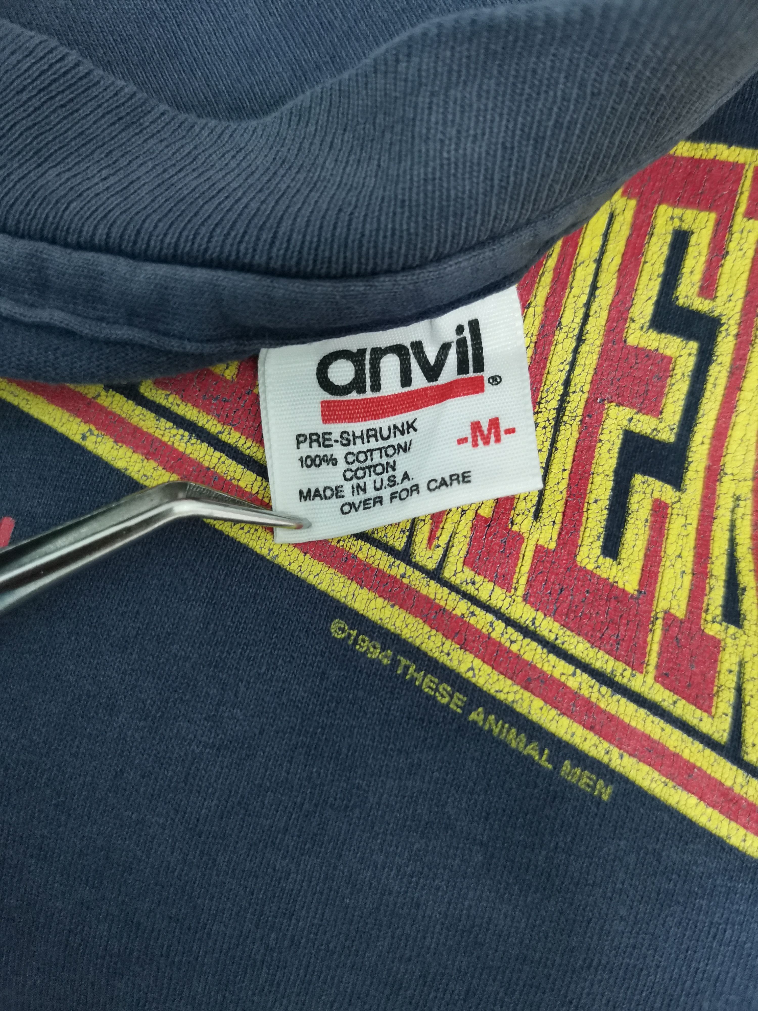 Band Tees Vintage 90s These Animal Men Britpop Alternative Tee Stitche Size US M / EU 48-50 / 2 - 2 Thumbnail