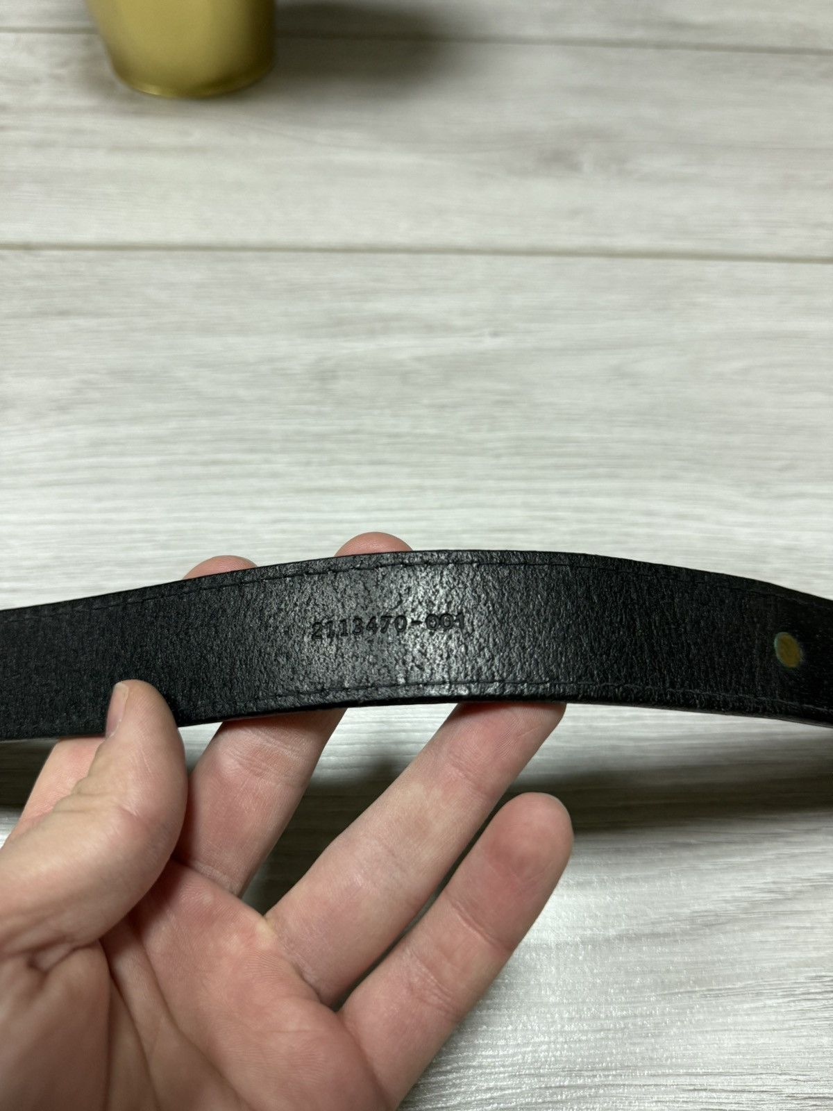 Polo Ralph Lauren POLO Ralph Lauren vintage leather belt 34 size Size ONE SIZE - 6 Thumbnail