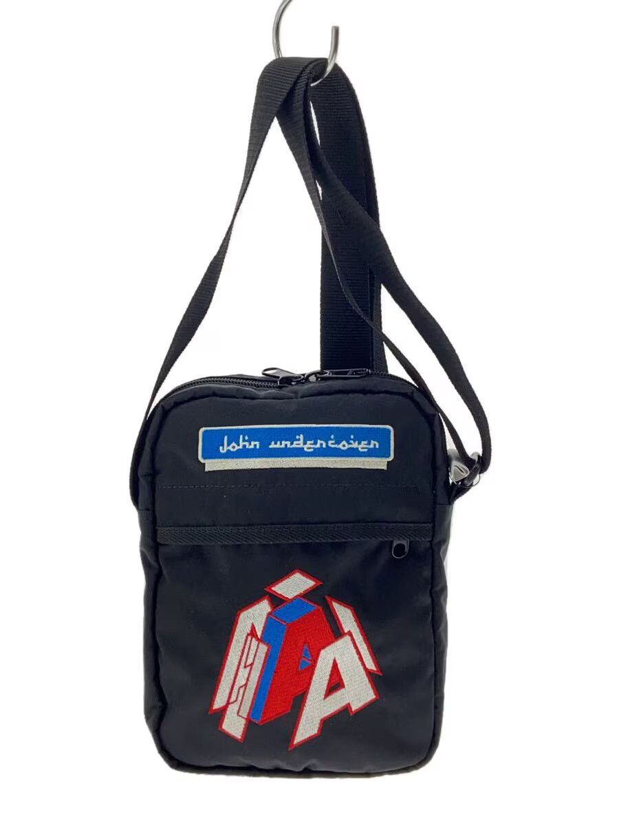 Undercover Arabic Logo Crossbody Waist Shoulder Bag in Black, Men's