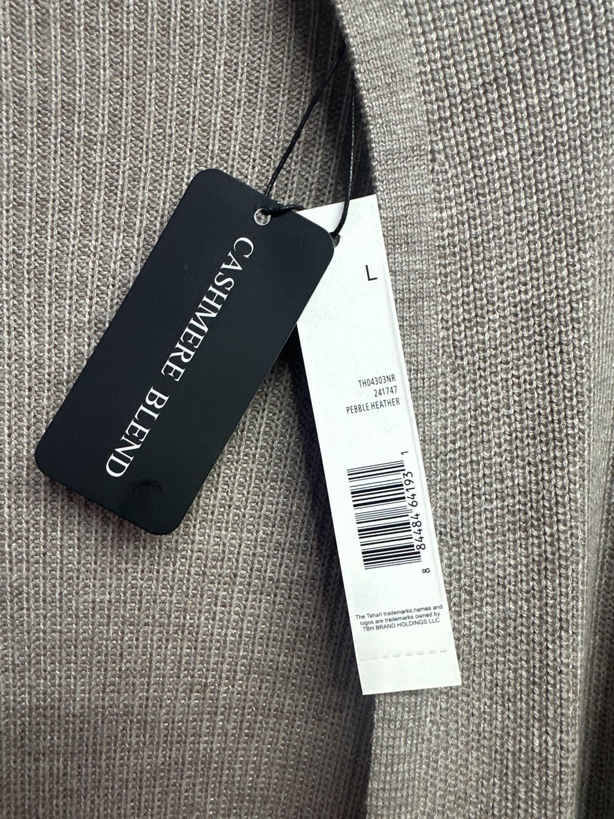 Other T Tahari Large Cashmere Blend Cardigan Sweater Size L / US 10 / IT 46 - 3 Thumbnail