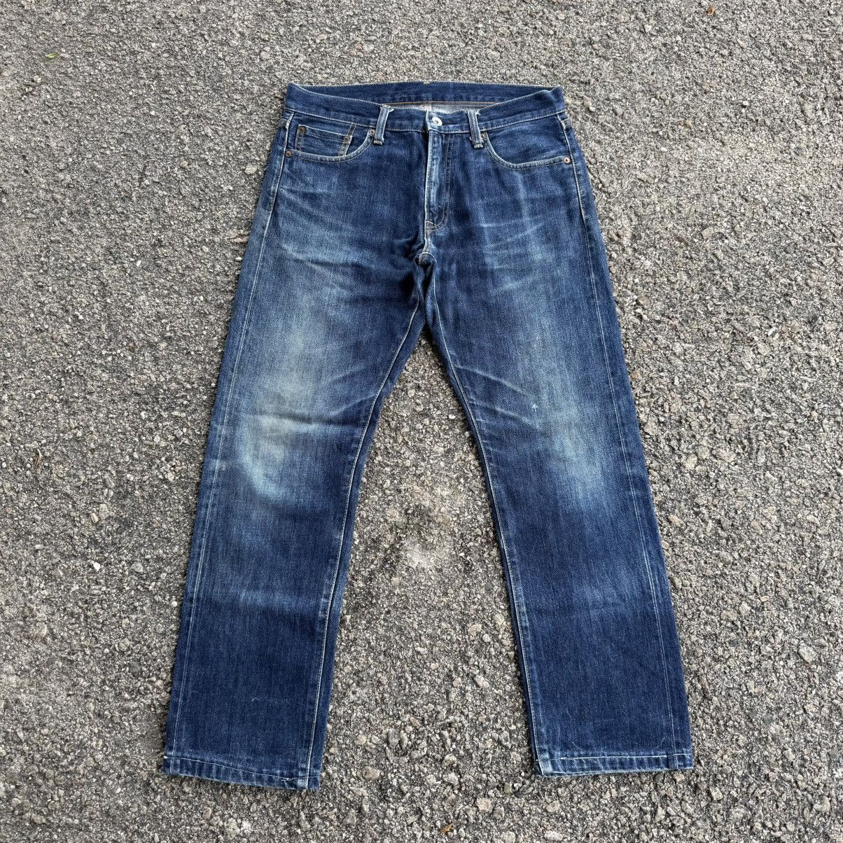 Jean Vintage japanese selvedge denim w33 jean pants Size US 33 - 1 Thumbnail
