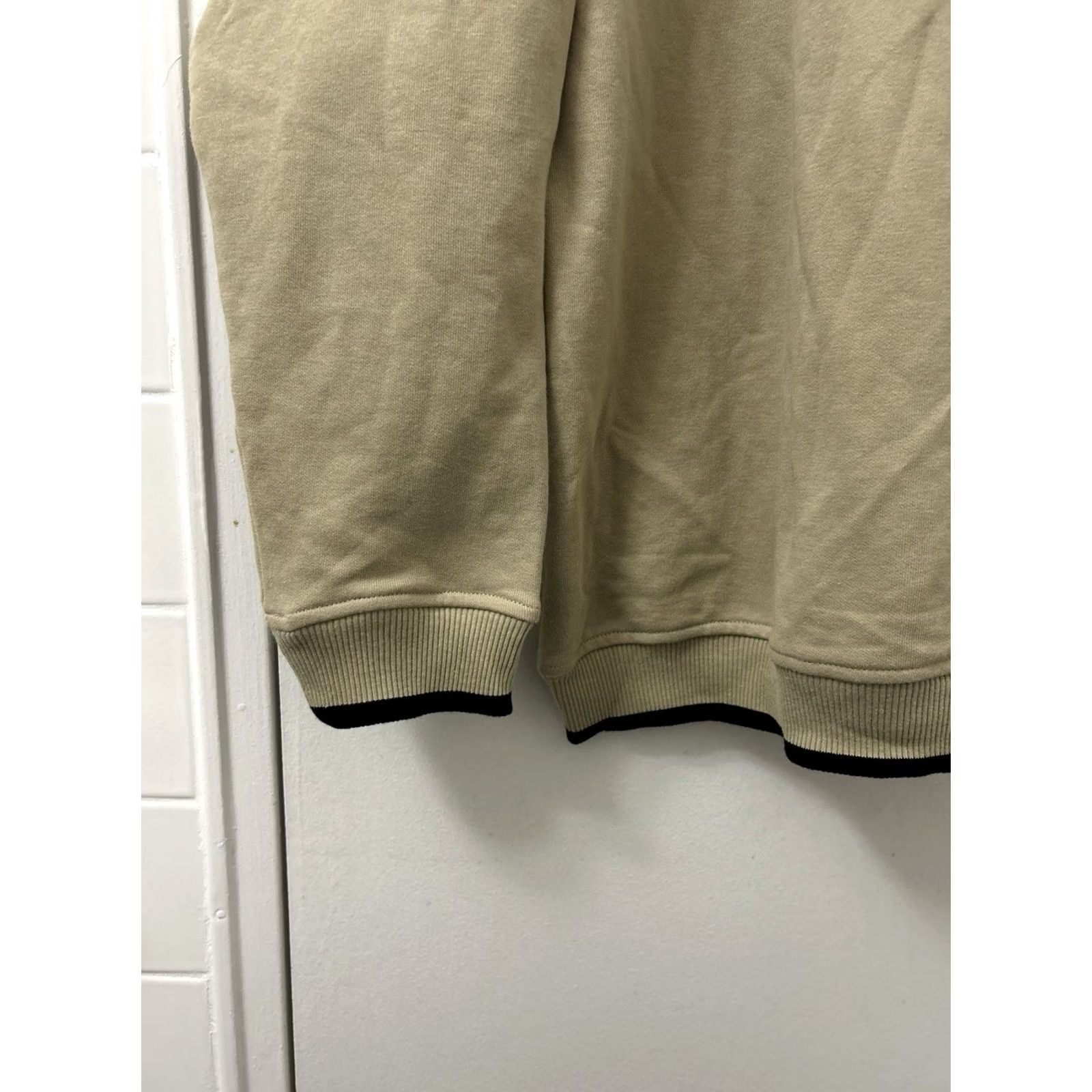 Alfani VINTAGE Alfani Sweatshirt Mens 2XL Beige Henley Baseball Pullover L/S NWT Size US XXL / EU 58 / 5 - 7 Thumbnail