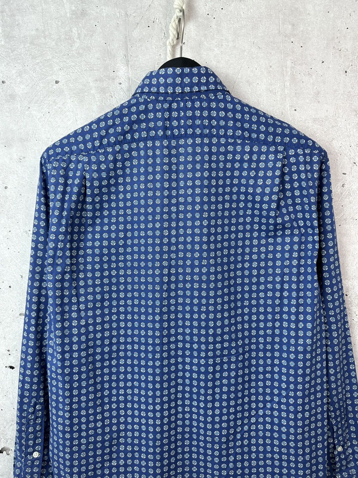 Polo Ralph Lauren Ralph Lauren Blue Cotton Long Sleeve Men’s Patterned Shirt Size US L / EU 52-54 / 3 - 7 Thumbnail